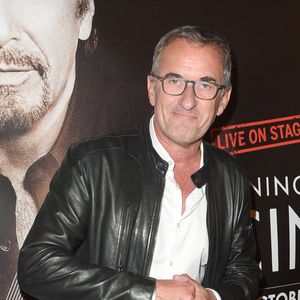 Christophe Dechavanne à la 2ème repésentation "An Evening With Al Pacino" au théâtre de Paris à Paris, France, le 23 octobre 2018. © Coadic Guirec/Bestimage