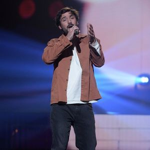 Jéremy Frérot lors de l'enregistrement de la 2ème partie de soirée de l'émission "La Chanson secrète 10" diffusée sur TF1 le 22 janvier 2022.
© Cyril Moreau / Bestimage