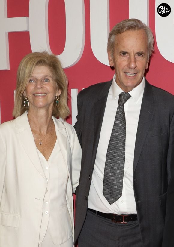 Bernard de La Villardière avec sa femme Anne au photocall du "concerto pour la paix" de Omar Harfouch au Théâtre des Champs-Elysées à Paris le 18 septembre 2024.
© Coadic Guirec / Bestimage