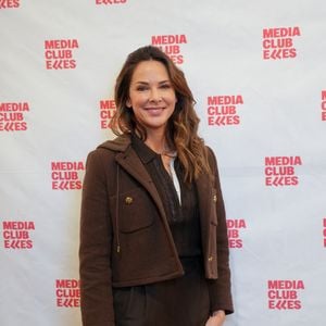 Mélissa Theuriau - Cérémonie des Trophées médiaClub'Elles 2026 dans les salons de l'Hôtel de Lassay le 4 février 2026.

© Anne-Sophie Guebey / Bestimage
