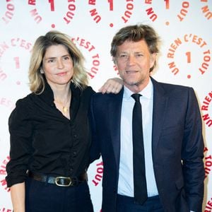 Alice Taglioni et Laurent Delahousse au dîner de gala Un Rien C'est Tout au Musée de l'Armee à Paris, France, le 07 mars 2024. Photo par Aurore Marechal/ABACAPRESS.COM