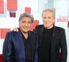 Alors que de dernières informations plutôt inquiétantes circulaient sur l'état de santé de Frédéric François, le chanteur de 75 ans a donné de ses nouvelles lors de son passage au "Buzz Tv".


Exclusif - Frédéric François et Michel Drucker lors de l'enregistrement de l'émission Vivement dimanche présentée par M.Drucker aux studios Rive Gauche, à Paris. © Guillaume Gaffiot/Bestimage