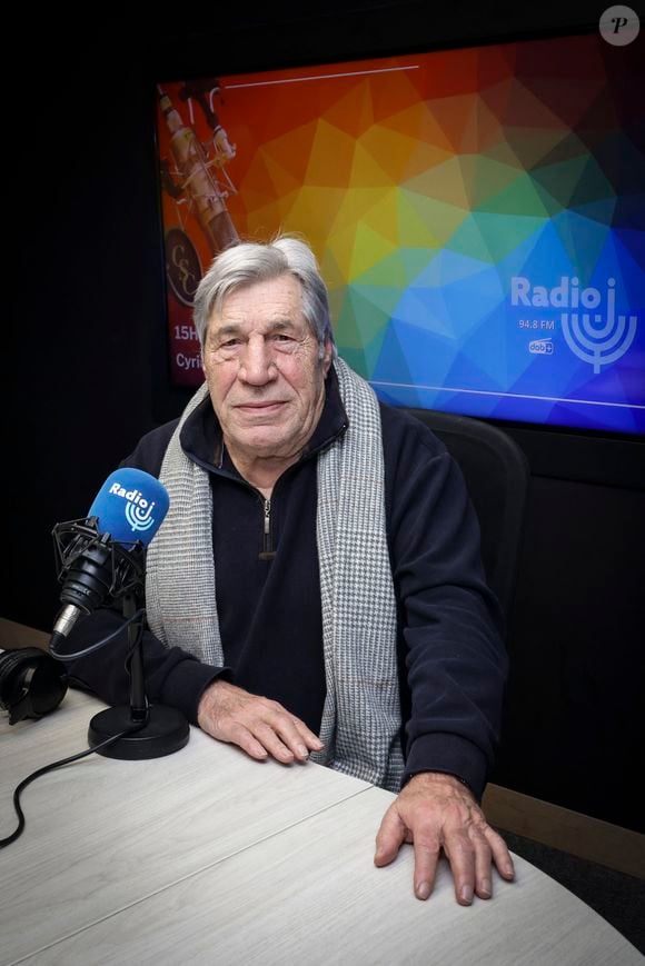 Jean-Pierre Castaldi, dans le « 15h-16h » présenté par CS. Cohen et diffusé en direct sur Radio J, à Paris, France, le 04 février 2025. © Jack Tribeca / Bestimage