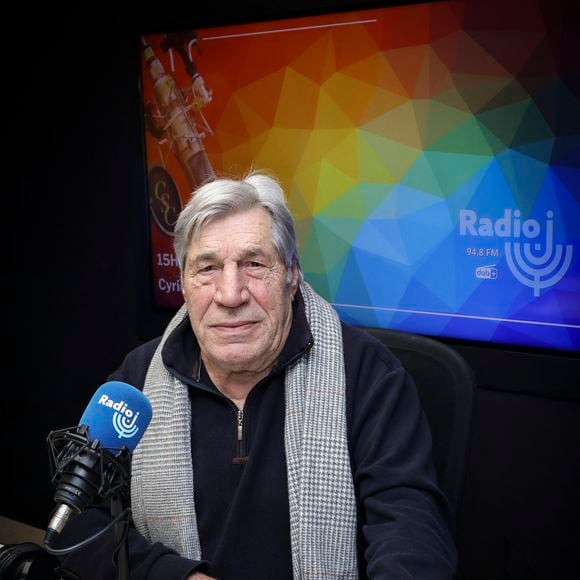 Jean-Pierre Castaldi, dans le « 15h-16h » présenté par CS. Cohen et diffusé en direct sur Radio J, à Paris, France, le 04 février 2025. © Jack Tribeca / Bestimage