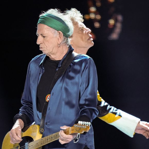 Keith Richards et Mick Jagger lors d'un concert des Rolling Stones à Vancouver, le 5 juillet 2024.

© Darryl Dyck/The Canadian Press via ZUMA Press