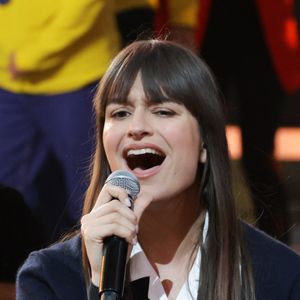 Au départ, le concert prévu pour la réouverture de la cathédrale Notre-Dame de Paris devait être diffusé en direct sur France 2 le samedi 7 décembre 2024

Clara Luciani - Les célébrités se mobilisent pour la 38ème édition du Téléthon dans les studios de France 2 à Paris © Coadic Guirec / Bestimage