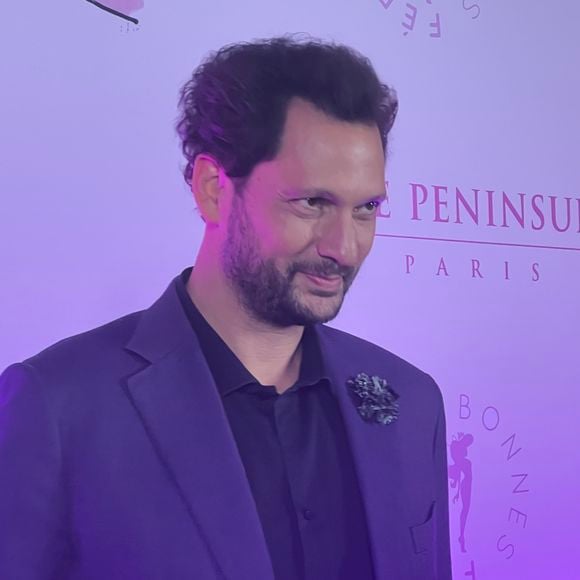 Eric Antoine lors de la soirée Octobre Rose organisée à l'hôtel Peninsula à Paris. © DR : Tiffany IACOMACCI
