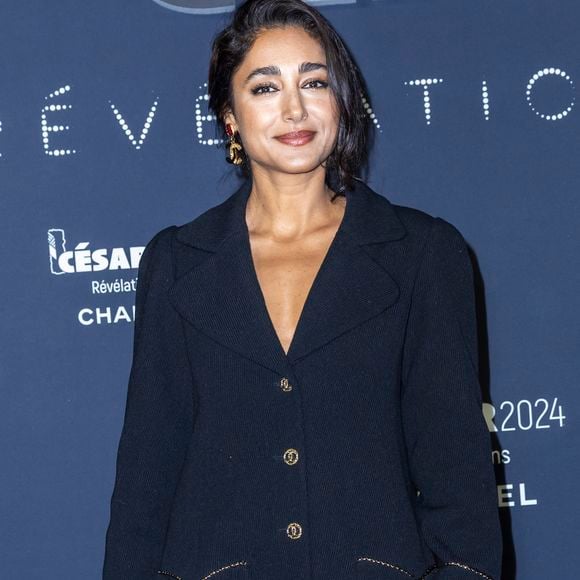 Golshifteh Farahani au photocall du dîner César Révélations 2024 à L'Élysée Montmartre à Paris le 15 janvier 2024. © Olivier Borde / Bestimage