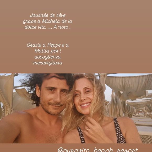 Lara Fabian a dévoilé un cliché où elle pose aux côtés de son compagnon Gabriel di Giorgio sur Instagram le jeudi 24 juillet 2025.
Crédit : larafabianofficial/Instagram