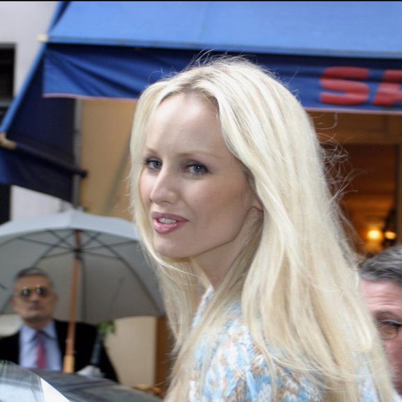 Adriana Karembeu à la sortie de Fun Radio