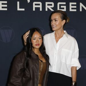 Laeticia Hallyday et sa fille Joy - Avant-Premiere du film "Largo Winch "Le Prix de L'argent" au cinéma le Grand Rex à Paris le 18 juin 2024. © Marc Ausset-Lacroix/Bestimage