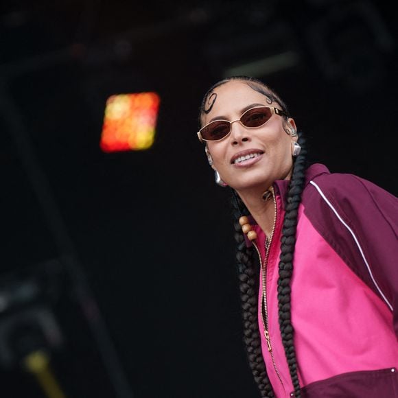 Zaho - Festival Lollapalooza à Paris le 20 juillet 2025. © Alexande Fumeron/Bestimage