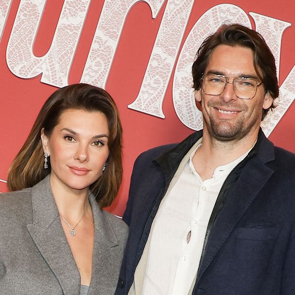 Camille Lacourt et sa compagne Alice Detollenaere - Avant-première du film "Hurlevent" au Grand Rex à Paris le 2 février 2026. © Coadic Guirec/Bestimage