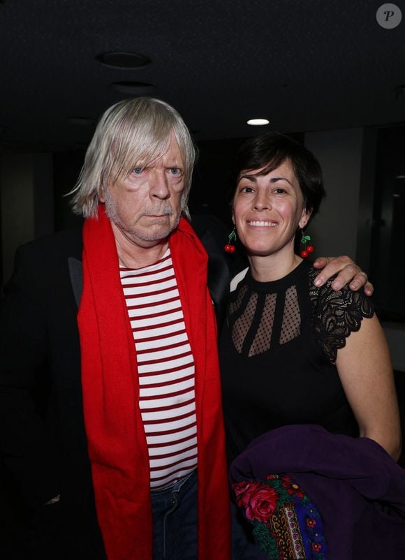 Renaud (Séchan) et sa femme Cerise lors du "Hyper Week-end Festival" a Radio France, le 24 janvier 2025. © Denis Guignebourg / Bestimage