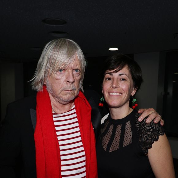 Renaud (Séchan) et sa femme Cerise lors du "Hyper Week-end Festival" a Radio France, le 24 janvier 2025.  © Denis Guignebourg / Bestimage