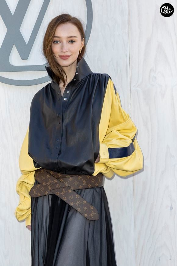 Phoebe Dynevor - Photocall du défilé de mode Femmes automne-hiver 2024/2025 Louis Vuitton lors de la Fashion Week de Paris, le 5 mars 2024.

© Olivier Borde / Bestimage