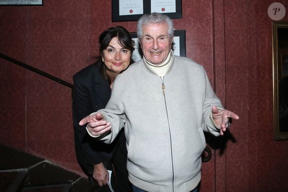 Exclusif - Claude Lelouch et sa femme Valérie Perrin - Première soirée de la Pièce " En thérapie " au Théâtre Antoine à Paris, France, le 17 Janvier 2026.

© Bertrand Rindoff / Bestimage