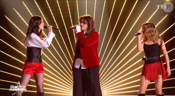 Lily, Melissa et Jeanne, Star Academy - capture d'écran TF1