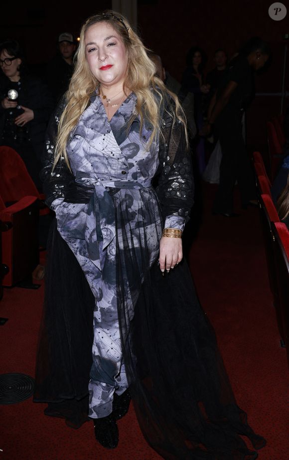 Marilou Berry - Arrivées au défilé Julien Fournié Haute Couture printemps/été 2024 (PFW) à Paris le 23 janvier 2024.
© Christophe Aubert via Bestimage