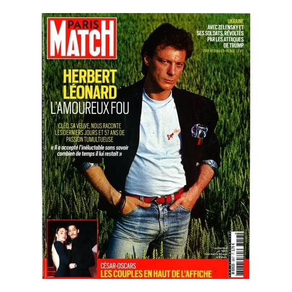 "Nous sommes parties rassurées vers 17h15. A 18 heures, le médecin m'a appelée : 'Il est en train de partir'. Quand je suis arrivée, il était déjà mort", raconte la compagne d'Herbert Léonard à "Paris Match".

"Paris Match" du jeudi 6 mars 2025.