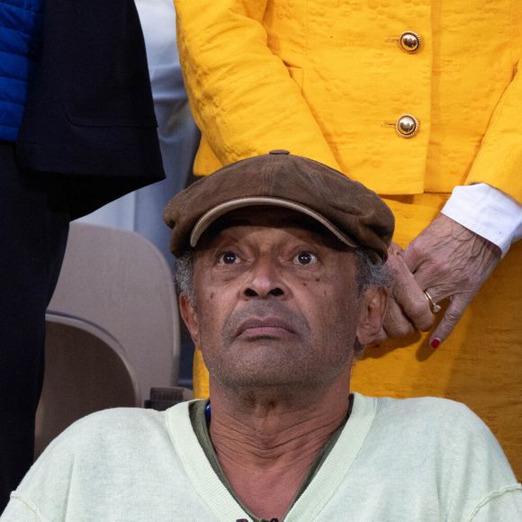 Yannick Noah en tribune lors de la finale masculine 2025 de Roland Garros le 08 juin 2025 à Paris, France. Photo by Nasser Berzane/ABACAPRESS.COM