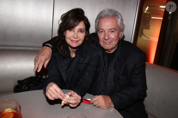 Pierre Arditi et sa femme Evelyne Bouix lors de la soiree de reouverture du Emporio Armani Caffe a Paris, France le 13 octobre 2016. Photo by Jerome Domine/ABACAPRESS.COM