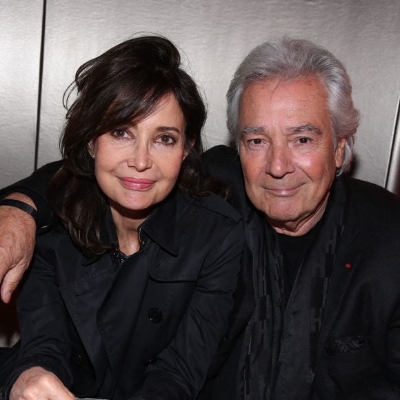 Pierre Arditi et sa femme Evelyne Bouix lors de la soiree de reouverture du Emporio Armani Caffe a Paris, France le 13 octobre 2016. Photo by Jerome Domine/ABACAPRESS.COM