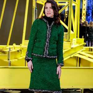 Charlotte Casiraghi au photocall du défilé Chanel Collection Femme Prêt-à-Porter Automne/Hiver 2026-2027 lors de la Fashion Week de Paris (PFW) au Grand Palais, à Paris, France, le 9 mars 2026. © Olivier Borde/Bestimage