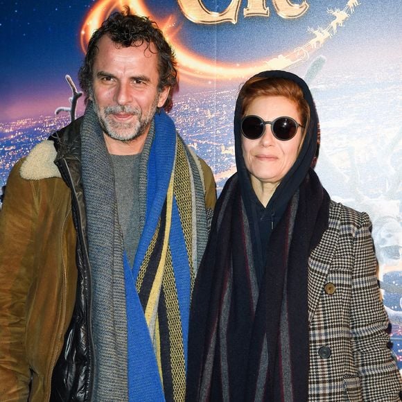 Eric Lartigau et Marina Foïs - Avant-première du film "Santa & Cie" au cinéma Pathé Beaugrenelle à Paris le 3 décembre 2017. © Coadic Guirec/Bestimage
