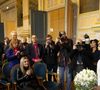 L'ancien député de 71 ans était également entouré de ses fils, Grégory et Antoine, pour ce troisième mariage.

Amélie Leperre-Dimeglio - Mariage civil de Georges Fenech et Amélie Leperre-Dimeglio à la mairie du 16ème arrondissement de Paris le 31 janvier 2026.

© Pierre Perusseau / Bestimage