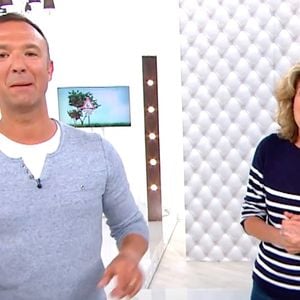 Marie-Ange Nardi et Alexandre Devoise sur le plateau de "Télématin" (Capture d'écran - YouTube - Télématin - 2016)