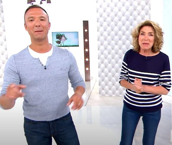 Marie-Ange Nardi et Alexandre Devoise sur le plateau de "Télématin" (Capture d'écran - YouTube - Télématin - 2016)