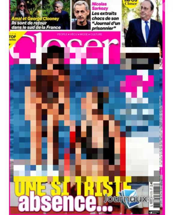 Magazine Closer, actuellement en kiosques.