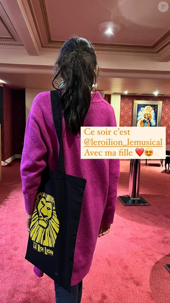 Camille Lacourt dévoile une image de sa fille Jazz, 10 ans.