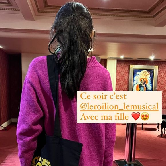 Camille Lacourt dévoile une image de sa fille Jazz, 10 ans.