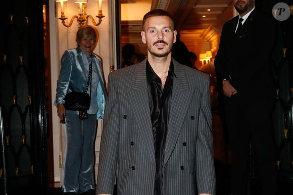 Exclusif - Matt Pokora (M Pokora) - Arrivées de la 12ème édition du Global Gift Gala à l'hôtel Four Seasons George V à Paris, France, le 05 octobre 2024. © Christophe Clovis / Bestimage