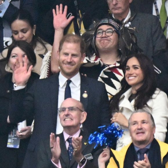 Le prince Harry et Meghan Markle assistent à la cérémonie d'ouverture des "Invictus Games Vancouver Whistler 2025" au Canada le 8 février 2025. Backgrid USA / Bestimage