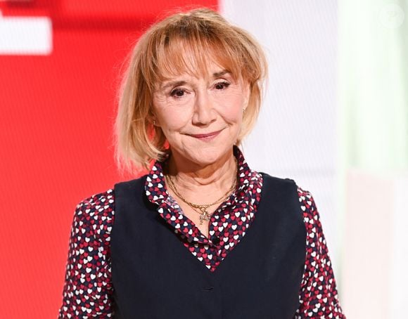 Marie-Anne Chazel a longtemps été en couple avec Christian Clavier
Exclusif - Marie-Anne Chazel - Enregistrement de l'émission "Vivement Dimanche" au Studio Gabriel à Paris, présentée par M.Drucker et diffusée sur France 3
© Guillaume Gaffiot / Bestimage