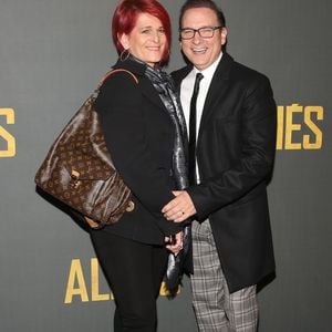 Jean-Marc Généreux et sa femme France Mousseau - Avant-première du film "Alliés" au cinéma UGC Normandie à Paris, le 20 novembre 2016. © Denis Guignebourg/Bestimage