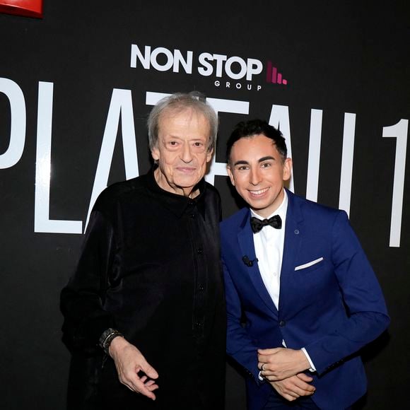 Exclusif - Guy Carlier et Jordan De Luxe lors de l'enregistrement de l'émission "L'Instant De Luxe" pour la chaine Non Stop People. Le 15 septembre 2020 © Cédric Perrin / Bestimage