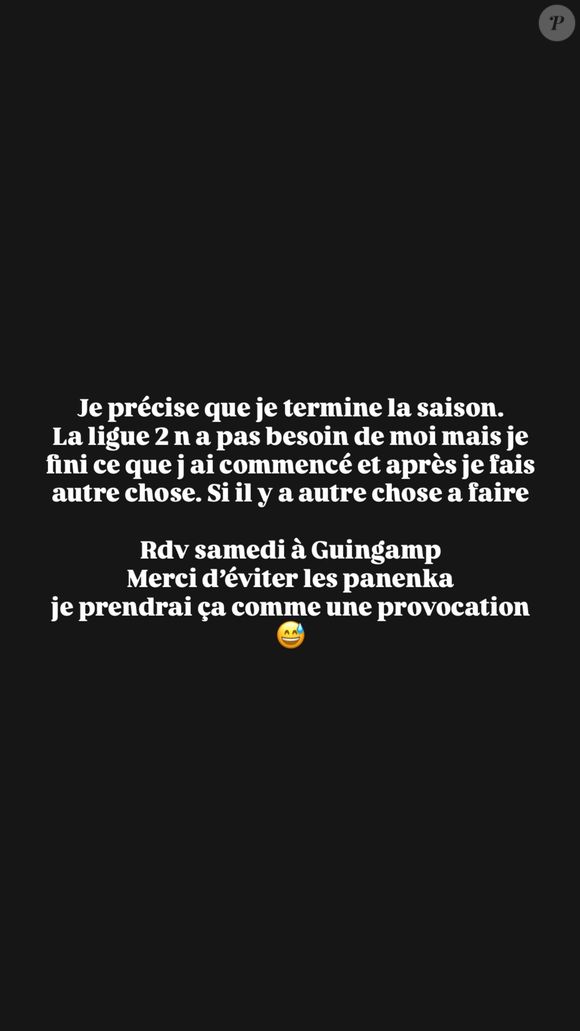 Malgré cette décision, elle terminera ses engagements en cours avant de se tourner vers de nouveaux projets.

Vanessa Le Moigne, Instagram
