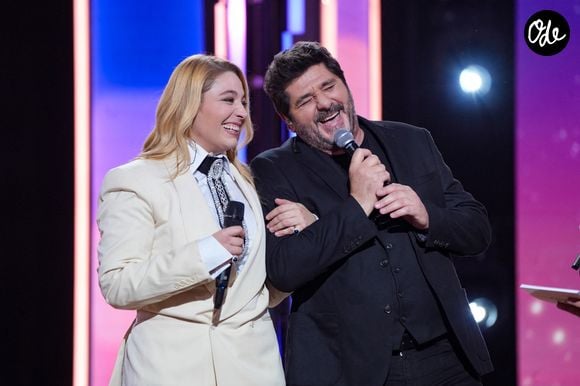 Santa (marraine de l'édition 2025), Patrick Fiori lors de la deuxième soirée de la 39ème édition du Téléthon sur France 2 aux Studios du Lendit à Saint-Denis, France, le 6 décembre 2025.

© Anne-Sophie Guebey/Bestimage