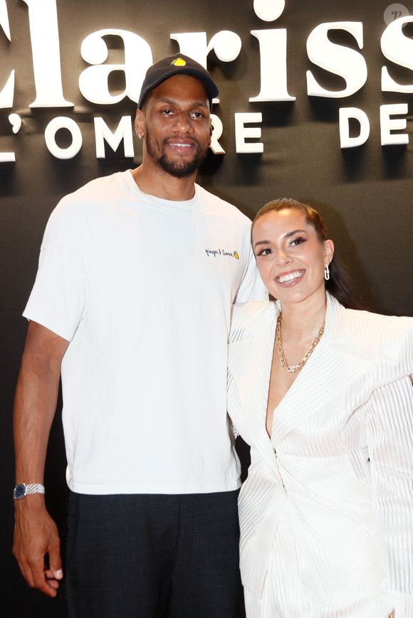 Exclusif - Axel Toupane -  Clarisse Castan - Avant-première du docu-série "Clarisse, dans l'ombre des stars" produit par Mediawan et porté par Clarisse Castan et qui sera diffusé sur 6Ter et Netflix en fin de mois au siège social de Médiawan à Paris, France, le 01 juillet 2025. © Christophe Clovis / Bestimage