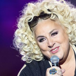 Exclusif - Marianne James pour les surprises de J.PCastaldi, C.Lara et F.X.Demaison lors de l'enregistrement de l'émission "La Boîte à secrets", présentée par F.Bollaert et diffusée le 9 janvier 2026 sur France 3, dans les studios du Lendit à Saint-Denis, France, le 2 décembre 2025. © Cyril Moreau/Bestimage