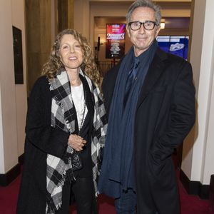 Thierry Lhermitte et sa femme Hélène - People au concert du 13ème Gala 2018 de l'Association pour la Recherche sur Alzheimer à la salle Pleyel à Paris le 12 février 2018.  © Coadic Guirec-Pierre Perusseau/Bestimage