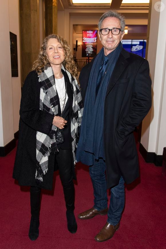 Thierry Lhermitte et sa femme Hélène - People au concert du 13ème Gala 2018 de l'Association pour la Recherche sur Alzheimer à la salle Pleyel à Paris le 12 février 2018.  © Coadic Guirec-Pierre Perusseau/Bestimage