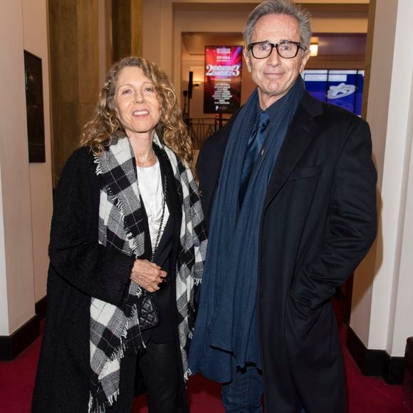 Thierry Lhermitte et sa femme Hélène - People au concert du 13ème Gala 2018 de l'Association pour la Recherche sur Alzheimer à la salle Pleyel à Paris le 12 février 2018.  © Coadic Guirec-Pierre Perusseau/Bestimage