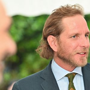 Exclusif - Andrea Casiraghi, membre de la famille princière de Monaco. - Festival Joséphine Baker Licra au château des Milandes en Dordogne. © Jean-Bernard Nadeau / Bestimage