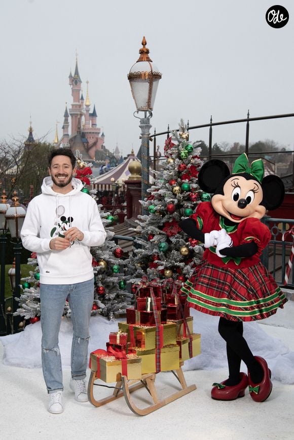 Cédric Grolet assistant à l'événement « Disney Enchanted Christmas » au parc Disneyland Paris, à Marne-la-Vallée, près de Paris, en France, le 20 novembre 2021. Photo : Aurore Maréchal/ABACAPRESS.COM