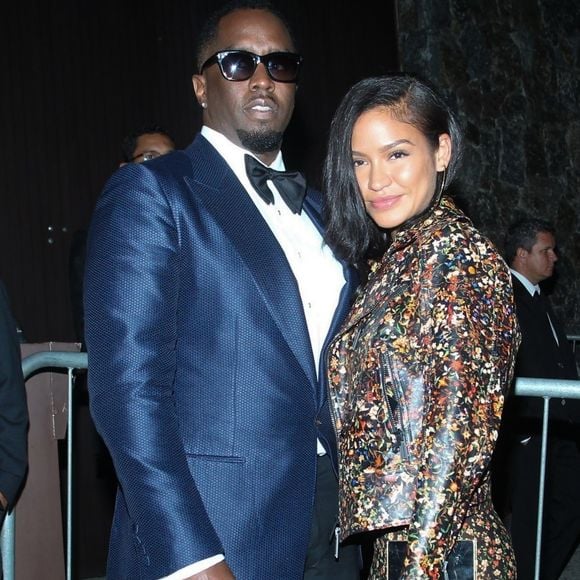 P. Diddy, de son vrai prénom Sean Combs et sa compagne Cassie Ventura - Les célébrités arrivent au mariage de leur ami G. Oseary à Rio de Janeiro au Brésil, le 24 octobre 2017. Backgrid USA / Bestimage